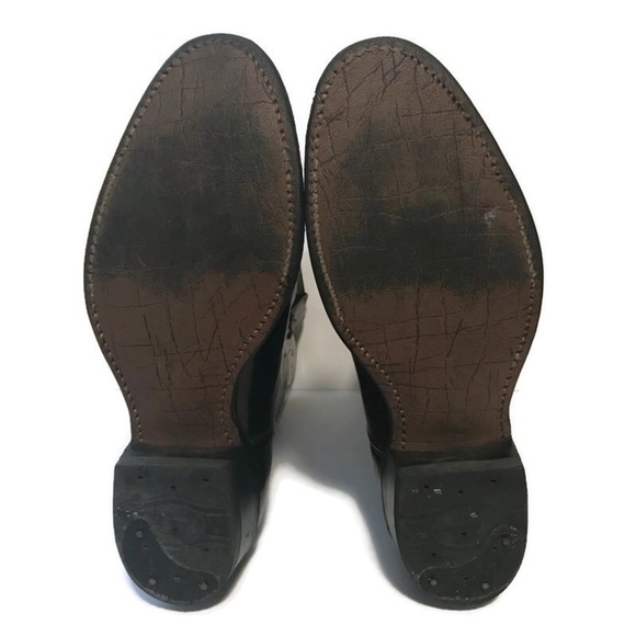 Iron Age Phoenix Rising Leather Steel Toe Cowboy Motorcycle Boots Size 8.5 - Picture 5 of 10